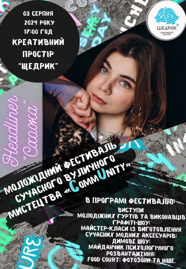 Молодежный фестиваль современного уличного искусства "CommUnity" 